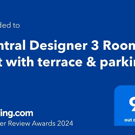 Apartment Designer 3 With Terrace & Parking *